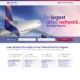 Online application for airlines