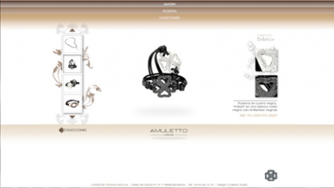 Desarrollo de la tienda online "Joyería RABAT - AMULETTO"